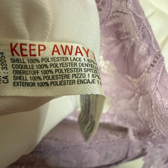 Free People Intimately D8 Night Bodysuit Women L Evening Cream/Lilac Lace NWT - Picture 6 of 10